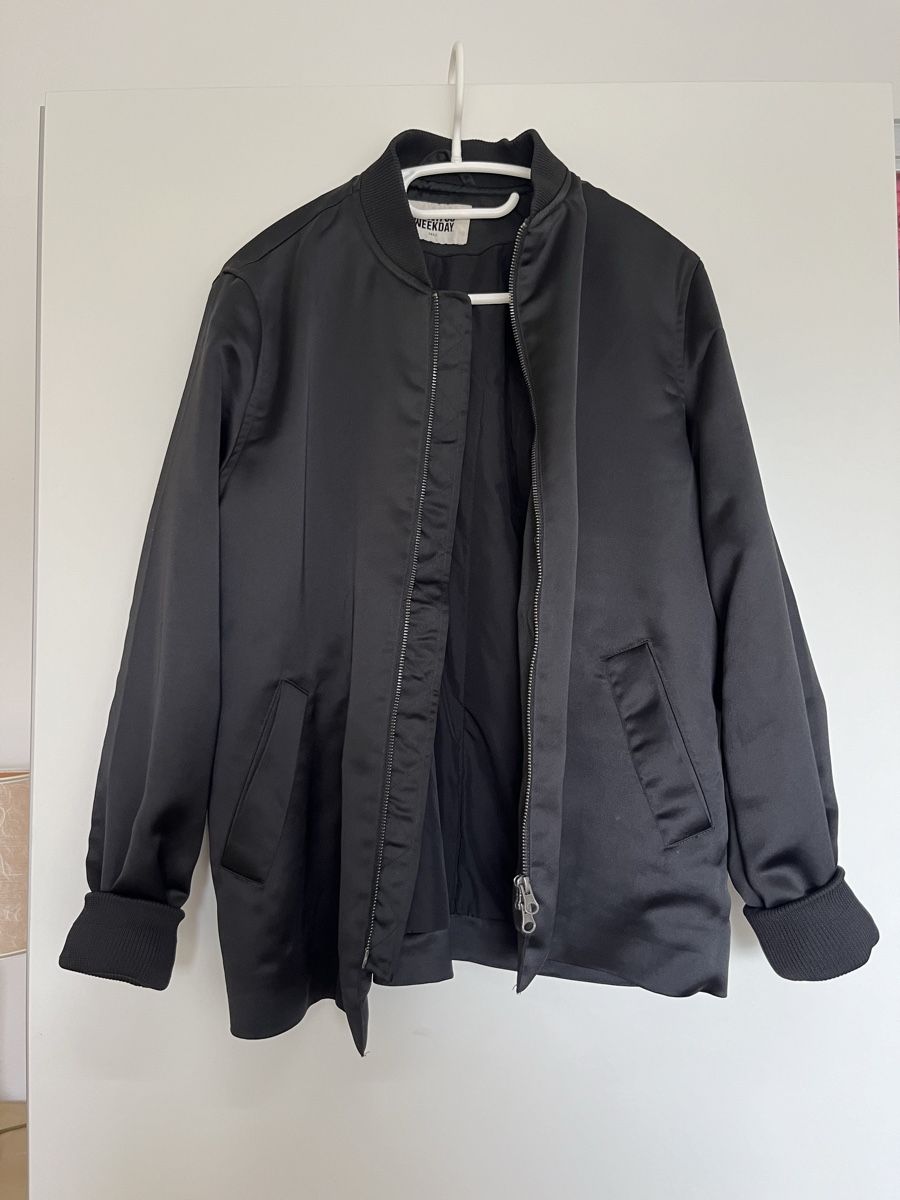 Weekday Giacche: Weekday Blouson Schwarz – Usato da Basel venduto da cat_25m7