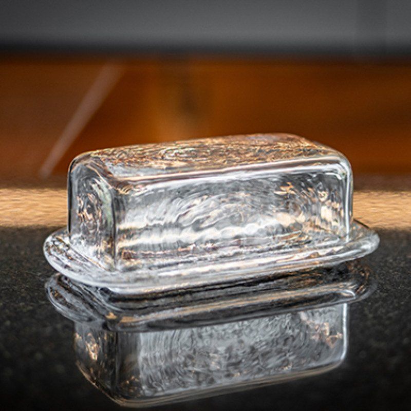 Glasi Hergiswil Altre Stoviglie: Butterdose mit Deckel, Glasi Hergiswil, NEU – Nuovo (secondo la descrizione) da Chur venduto da Zido 2