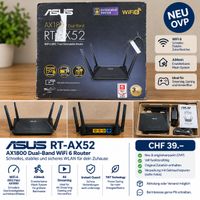 WLAN Router Asus RT-AX52 Dual-Band WiFi 6 Neu in OVP
