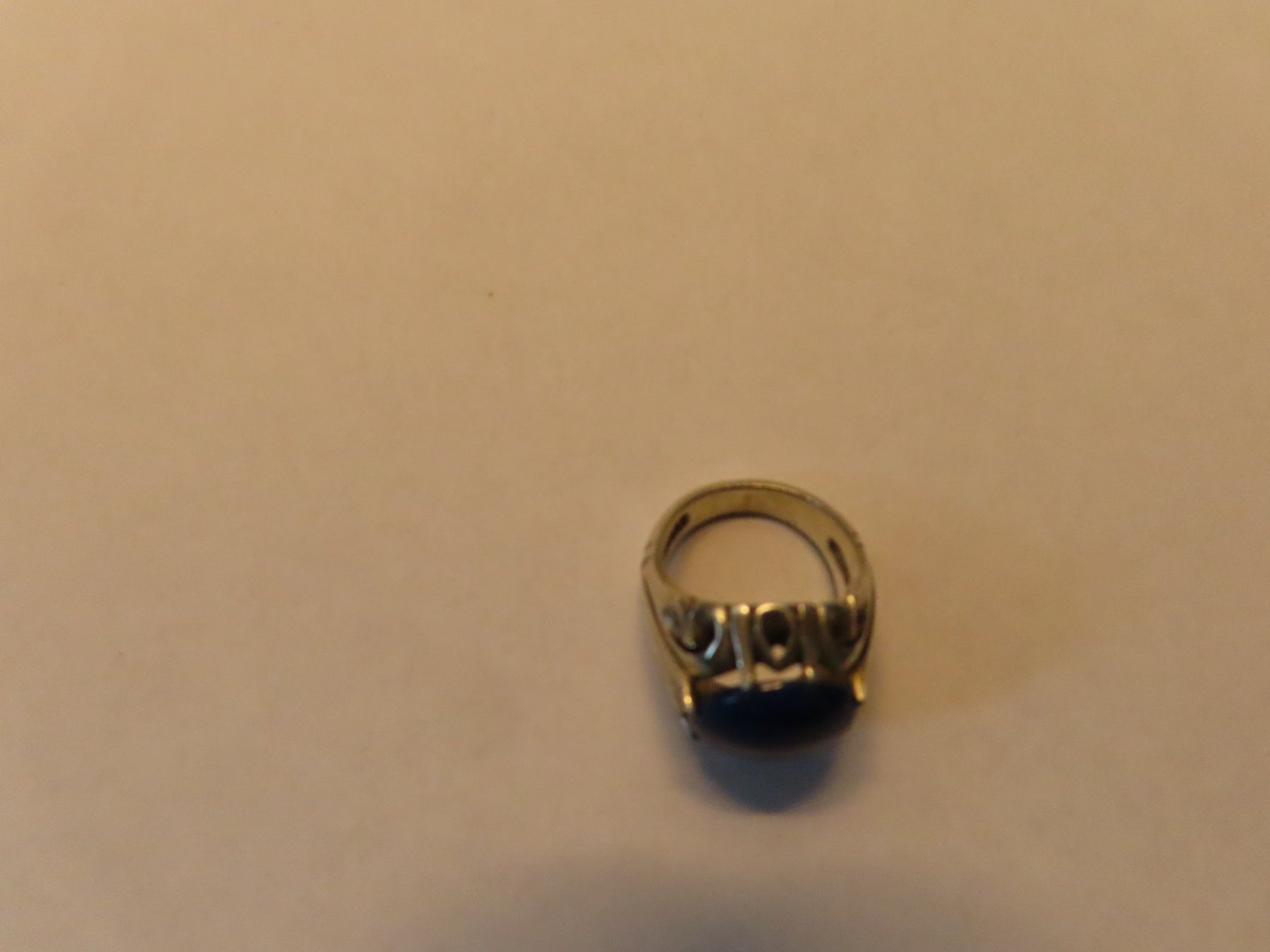 Anelli: Silber Ring Mit Lapislazuli – Usato da Rüfenacht BE venduto da mada05 1