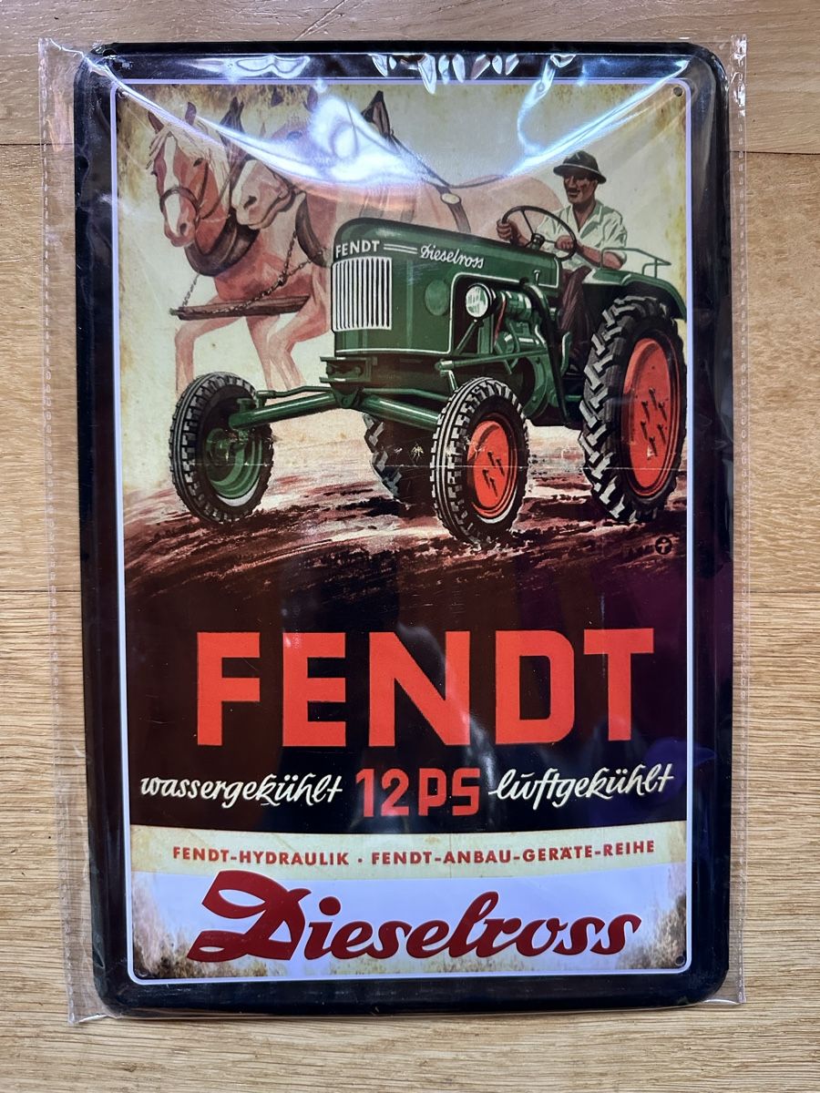 Insegne: Fendt dieselross diesel Traktor schlepper – Nuovo (secondo la descrizione) da Reinach AG venduto da rares75