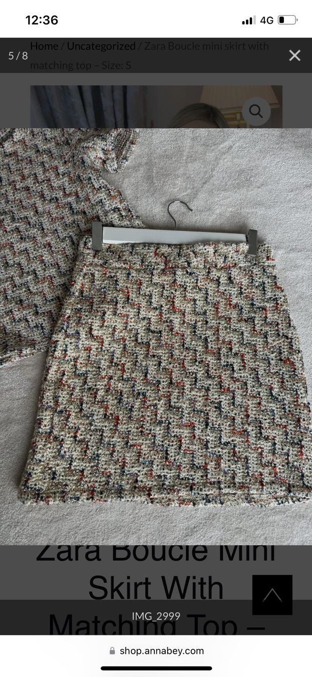 Zara Gonne: Bouclé Set von Anna Bey – Usato da Brugg AG venduto da Elle_1 4