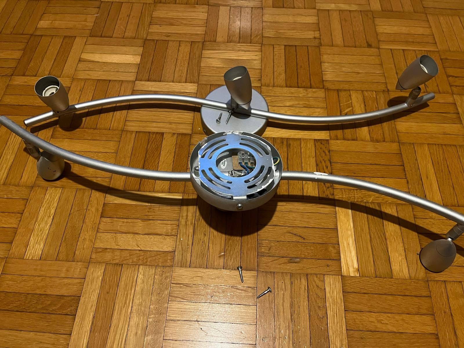 Kronleuchter & Deckenlampen: 2er Set Halogen Deckenleuchten, Top Zustand, Silber – Gebraucht aus Rütihof von isi6277 1