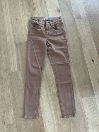 Damen Jeans Only camel braun XS 32 neuwertig