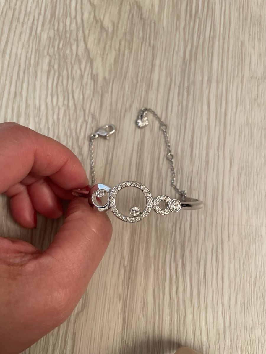 Swarovski Bracciali & Braccialetti: Swarovski Armreif mit Kristallen – Usato da Luzern venduto da MsErika 4