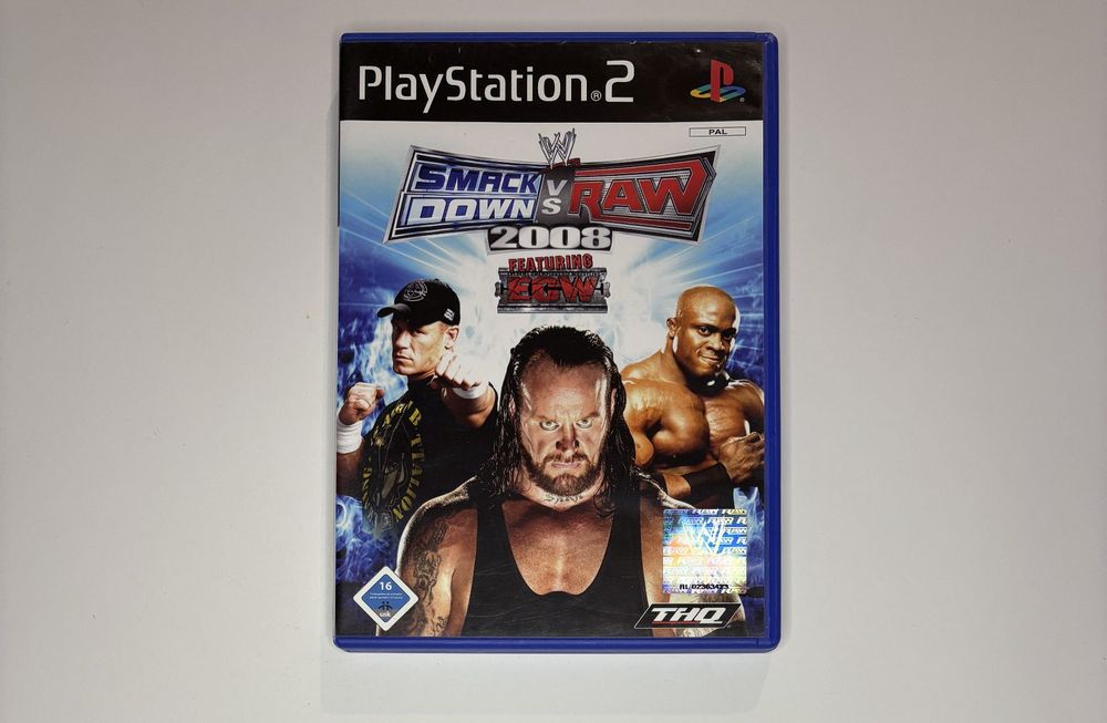 Jeu PS3 SmackDown Vs Raw 2009 Featuring ECW - Action Et Catch