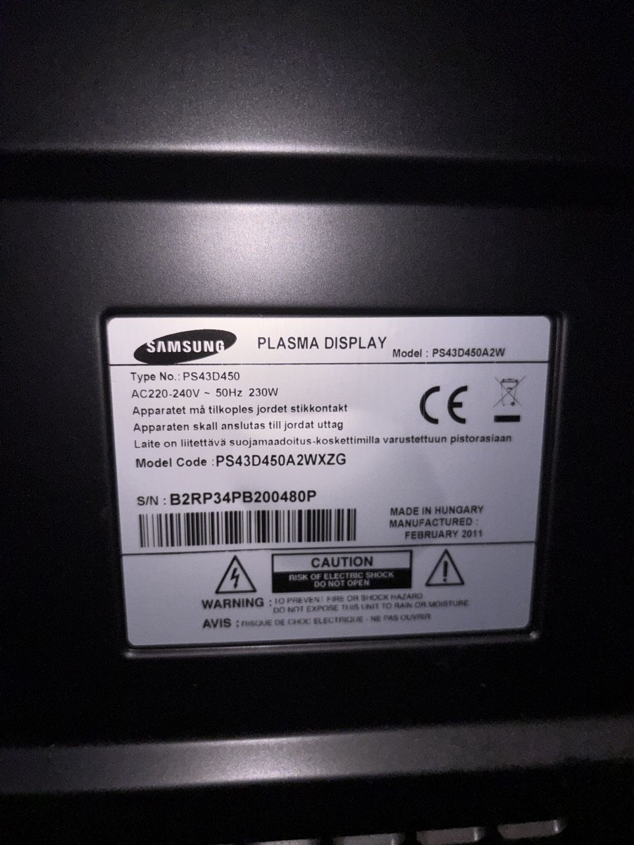 Samsung Appareils TV: Télévision Samsung 43 pouces – D'occasion à Plan-les-Ouates par pai_j8kn 3