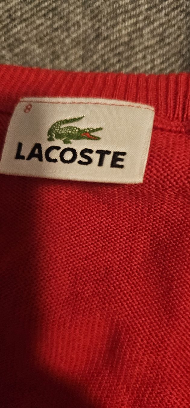 Lacoste Maglioni & Felpe: Lacoste Herrenpullover, Grösse XL, rot, Baumwolle Top Zustan – Nuovo (secondo la descrizione) da Riedikon venduto da Winter21. 1