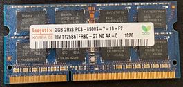 Hynix 2GB DDR3 RAM, Memory, Arbeitsspeicher, 2 Gigabyte