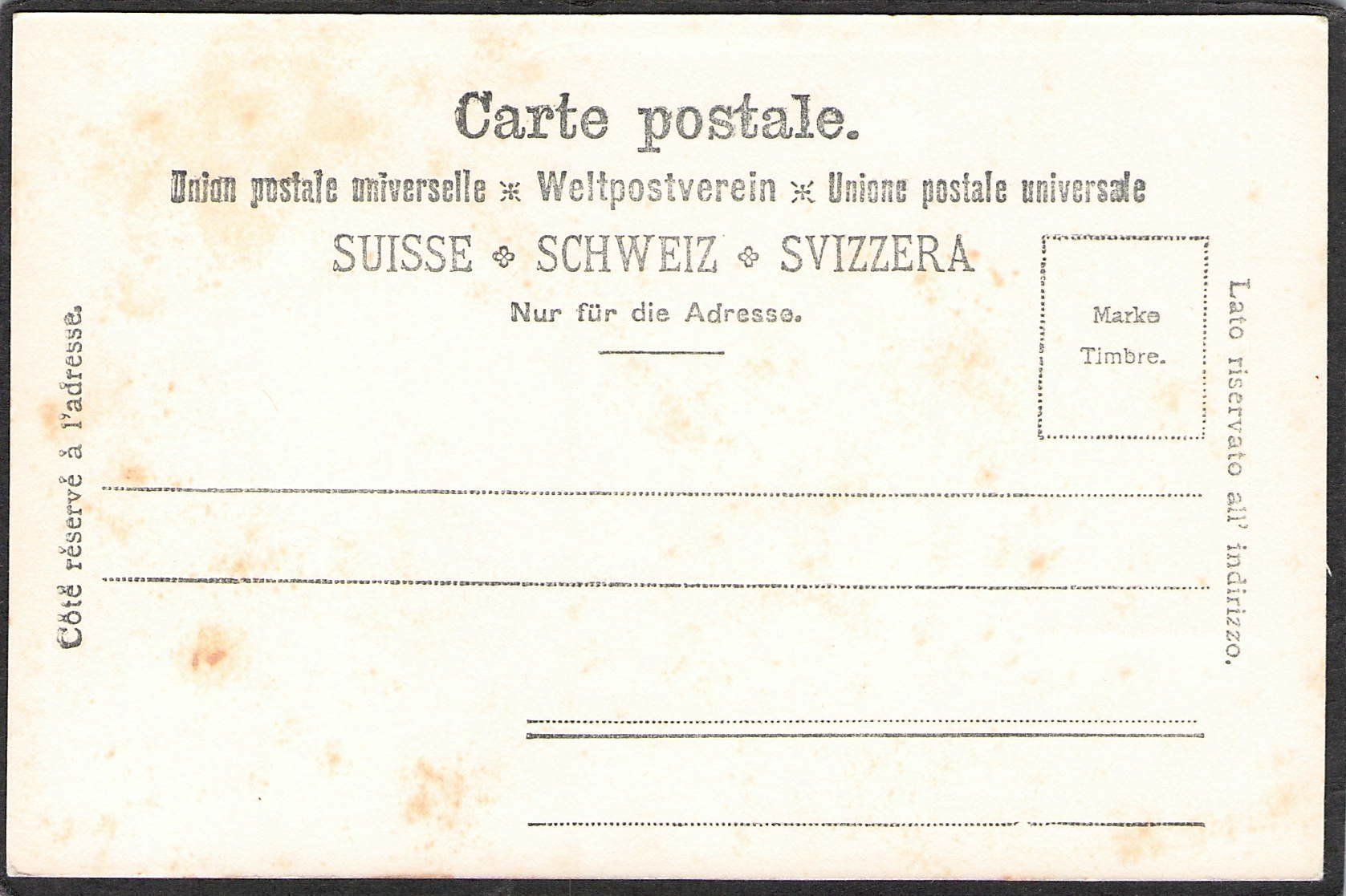 Cartoline postali: ^Kerns , Arnold Anderhalden erste Auff. – Usato da Reichenburg venduto da Pipo-67 1