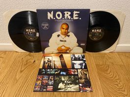 NOREAGA - N.O.R.E. LP ORIG UK 1998 HIP HOP +INSERT