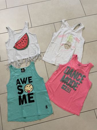 Trägershirt Set