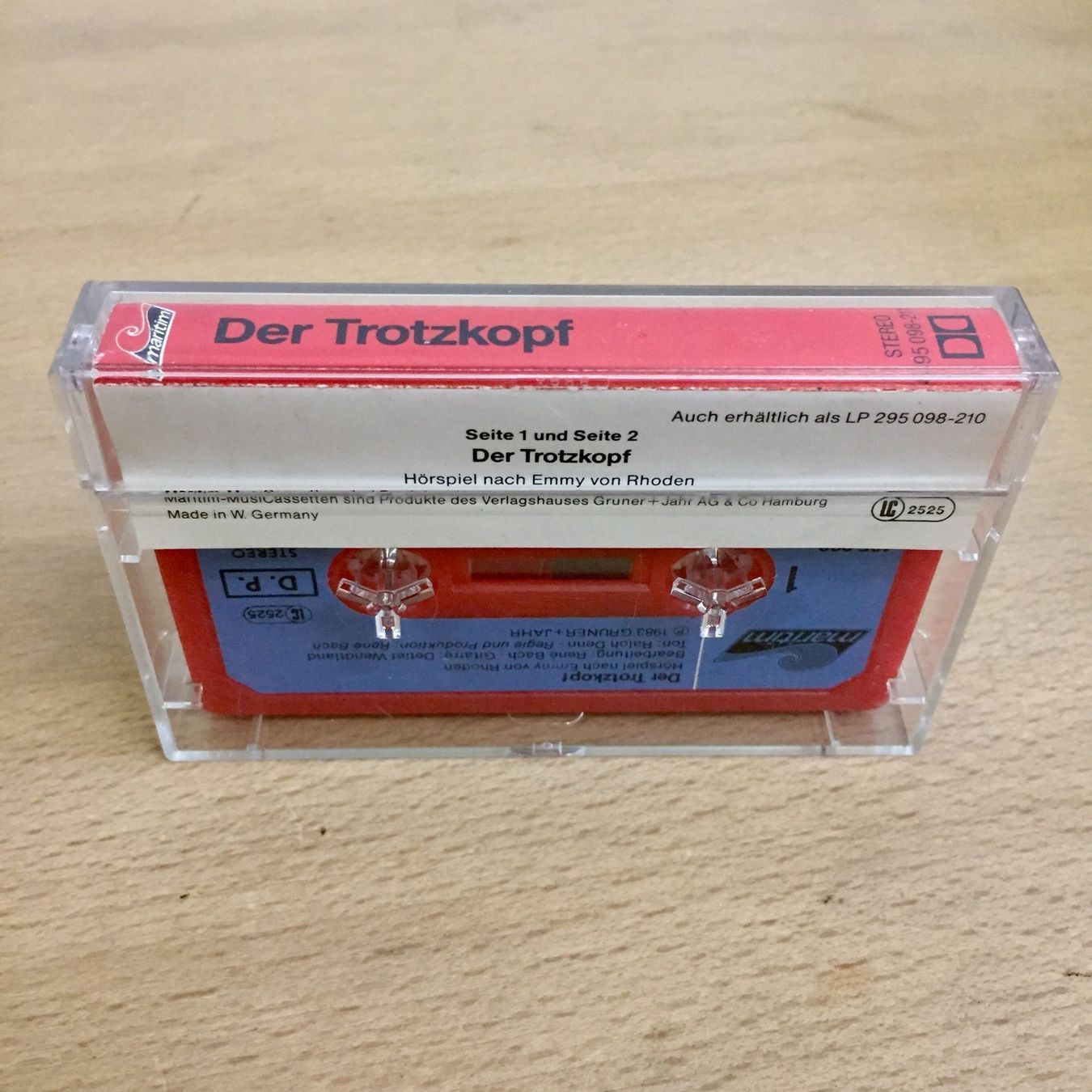 Musicassette: MC - Der Trotzkopf – Usato da Amlikon-Bissegg venduto da riestig 2