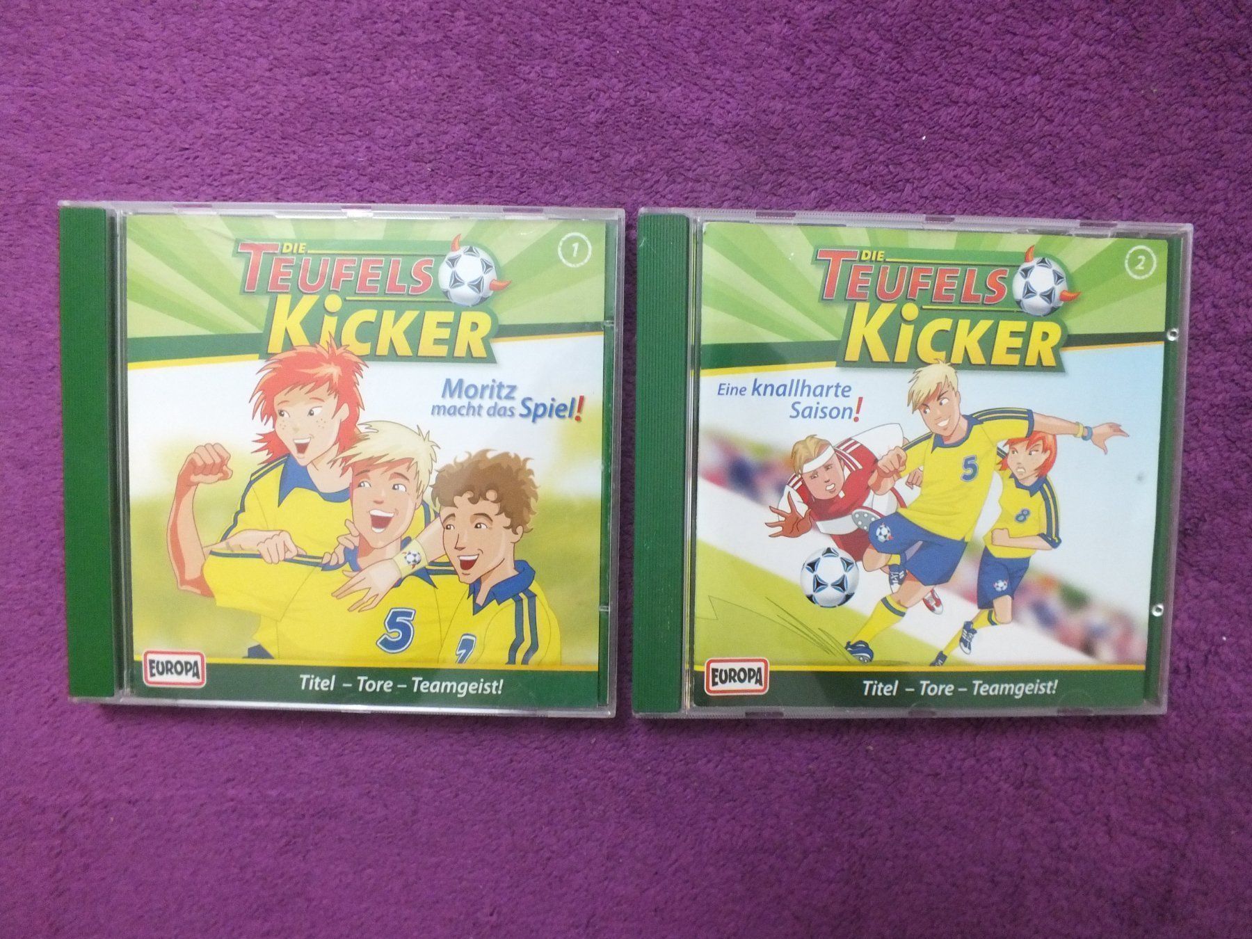 CDs: 6 - Die Teufels Kicker - Hörspiel - CD´s – Gebraucht aus Müllheim Dorf von Seeeule01 1