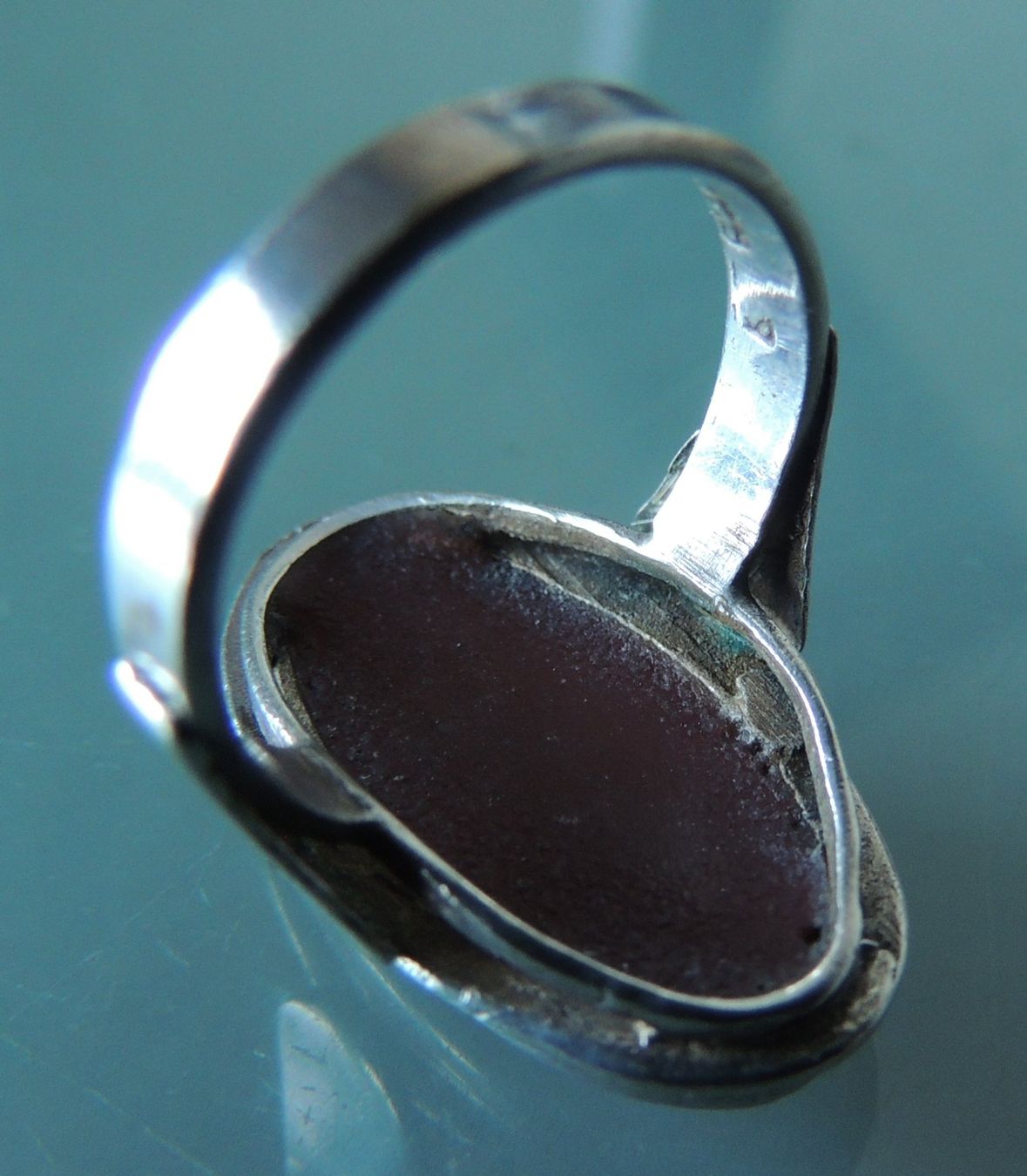 Anelli: Karneol Silber 925 Fingerring Gr. 50 – Usato da Waldenburg venduto da schaller707 4