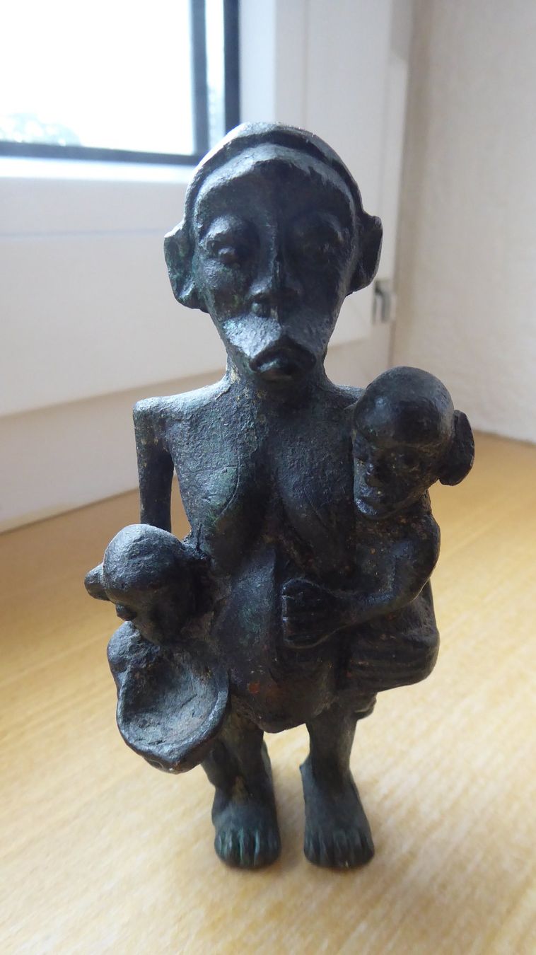 Figurines: Bronzefigur Westafrika. – D'occasion à Zullwil par Dingo402 2