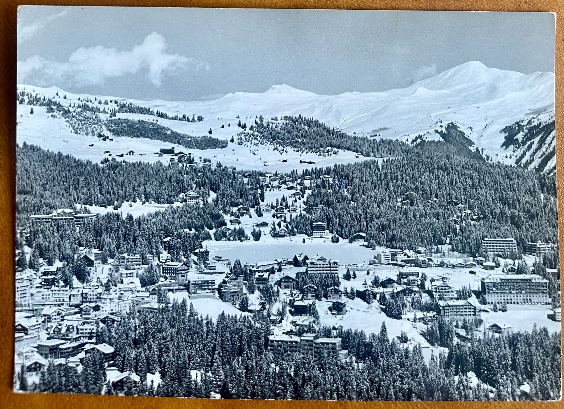 Ansichtskarten: AK:  AROSA - Gesamtansich 1964 – Gebraucht aus Lutry von Ediego