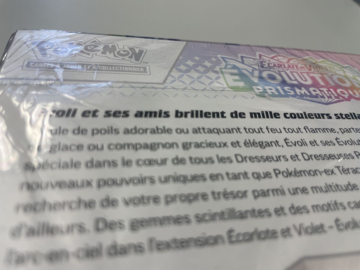 Giochi: Prismatic Evolutions Elite Trainer Box FR 8.5 – Nuovo e nell'imballaggio originale da Zürich venduto da Raph40 3