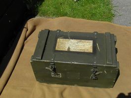 Schweizer Armee Munitionskiste / Holzkiste (Ref.02)