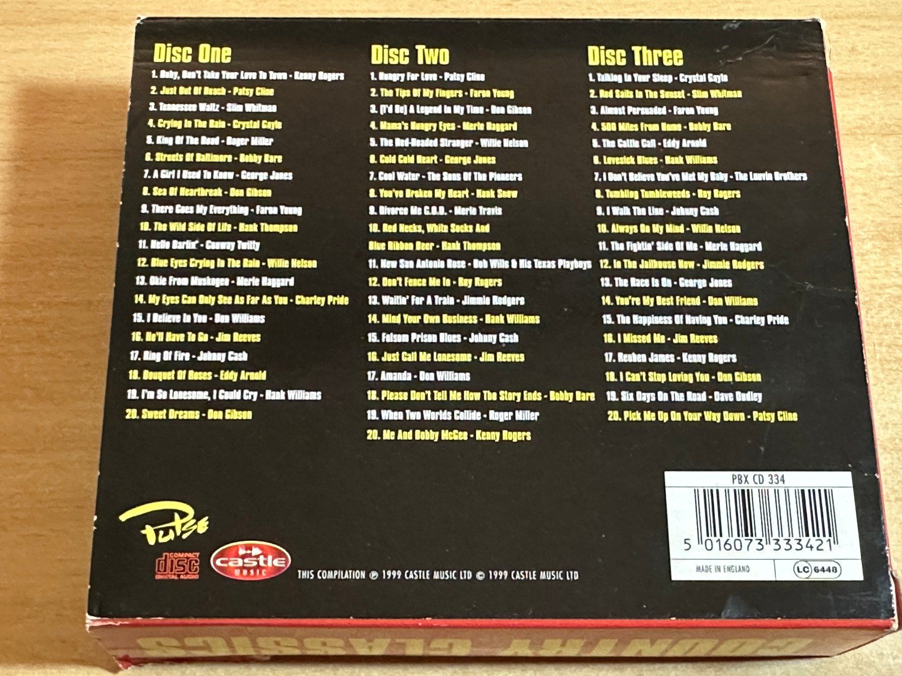 CDs: Various – Country Classics - 3 CD – Gebraucht aus Rikon im Tösstal von Alpenmutz 1