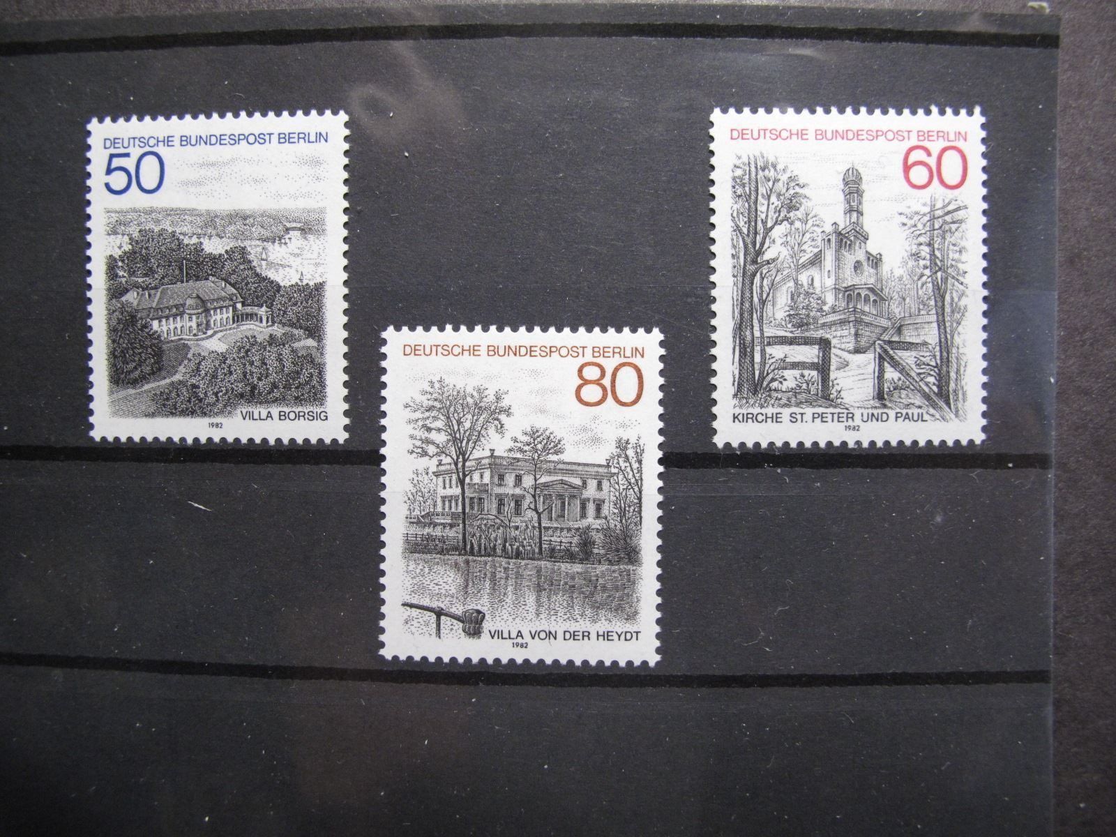 Tutti i francobolli: Berlin 1982 Berlin-Ansichten IV ** – Usato da Wil SG venduto da fva01