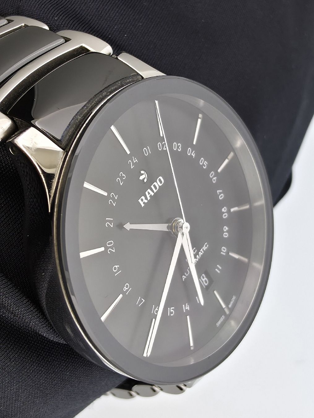 Rado Montres: Rado Centrix XL UTC Automatic – D'occasion à Zürich par Juwelier_Stauffacher 1