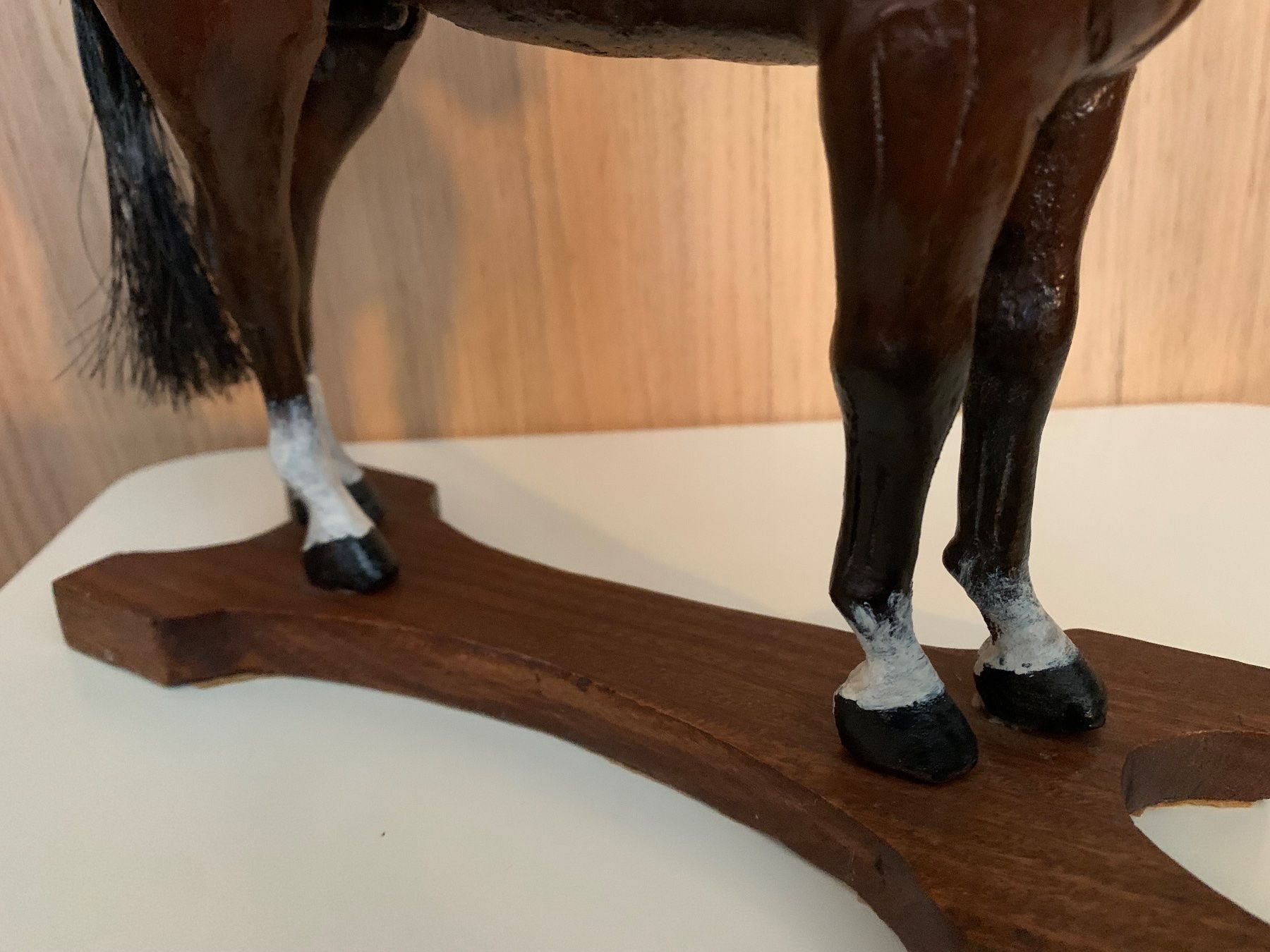 Statuette: Handgeschnitzes Holzpferd, ev. Brienzer Schnitzerei – Usato da Kloten venduto da petrol5555 3