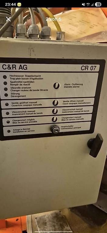 Sanitari: Spaltanlage mit Großtank & Vliesfilter – Usato da Münchenstein venduto da last-minute- 1