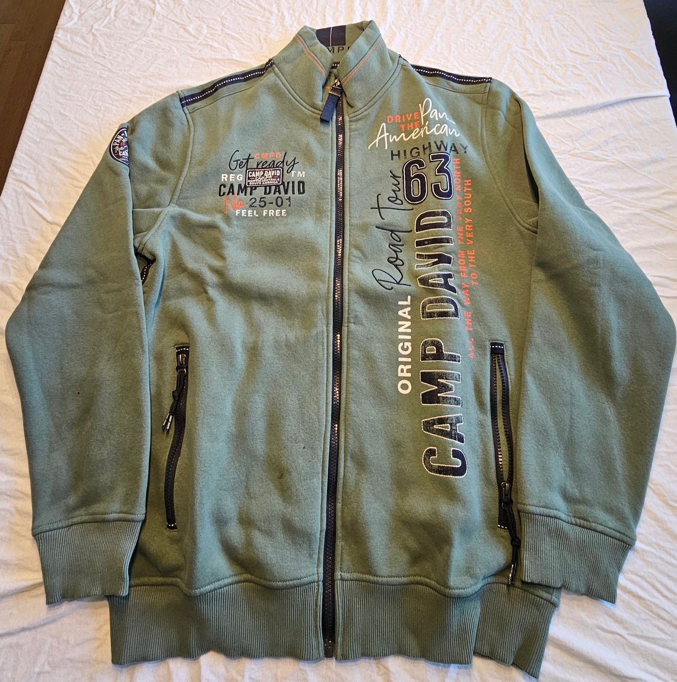 Camp David Pulls & Sweat-shirts: Camp David ZIP-Pullover, Gr. XL – D'occasion à Cham par Pfingsti
