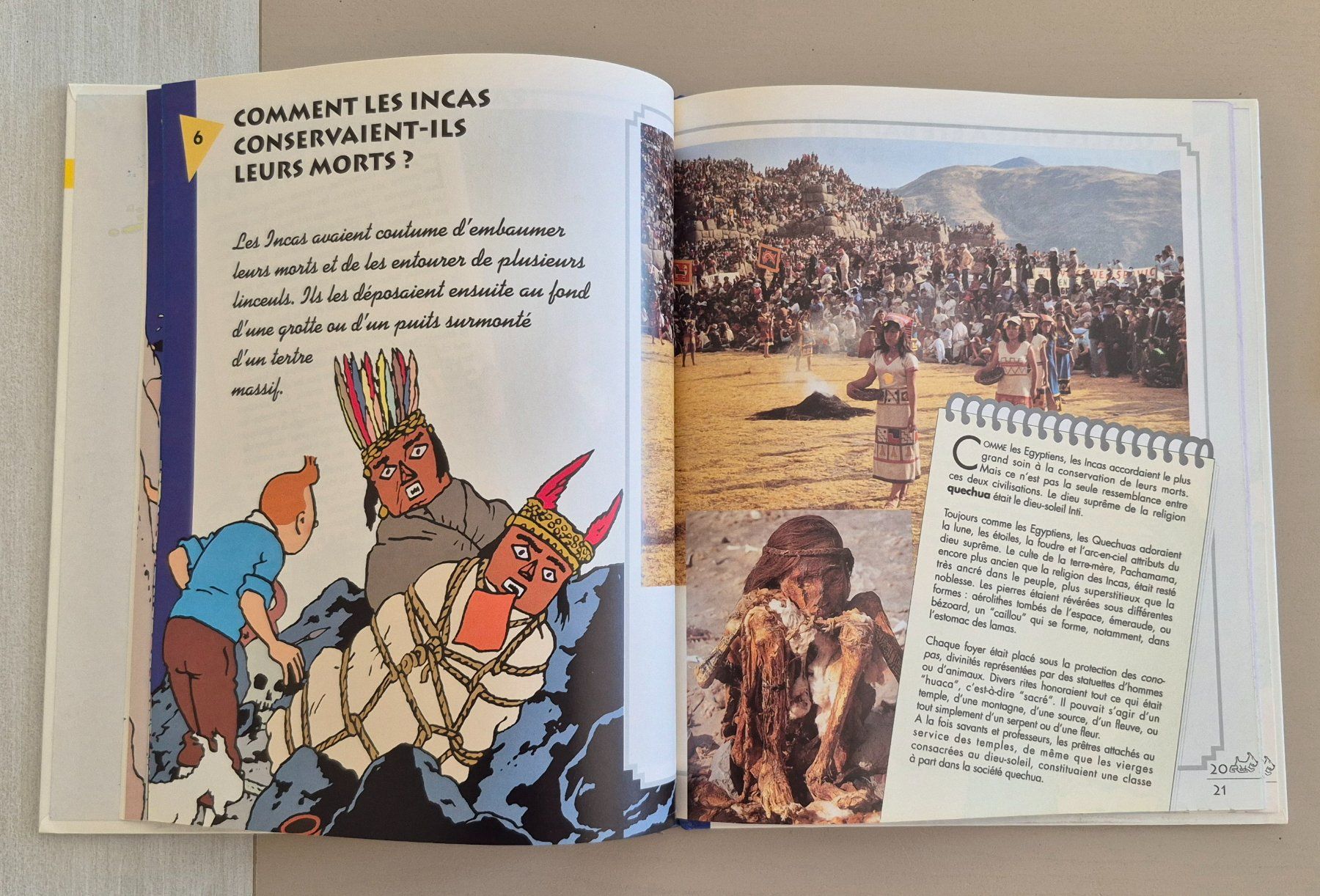 Fumetti: Tintin - Les carnets de route - Le Pérou – Usato da Grand-Lancy venduto da loi_599y 6