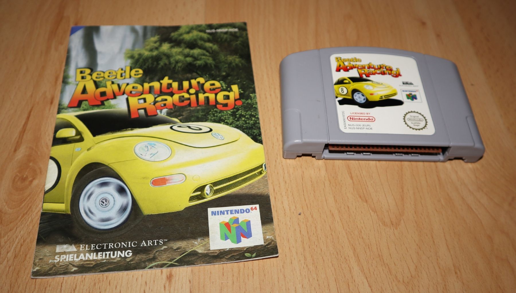 Nintendo Giochi: Beetle Adventure Racing -- Nintendo 64 -- Mit Handbuch – Usato da Ochlenberg venduto da on3x