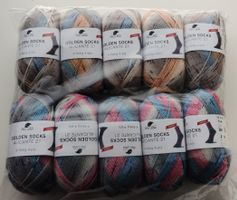 Pro Lana: Sockenwolle 2 x 10 Knäuel , neu und ungeöffnet 
