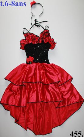 Costume Flamenco / Danseuse Espagnole t. 6 - 8 ans