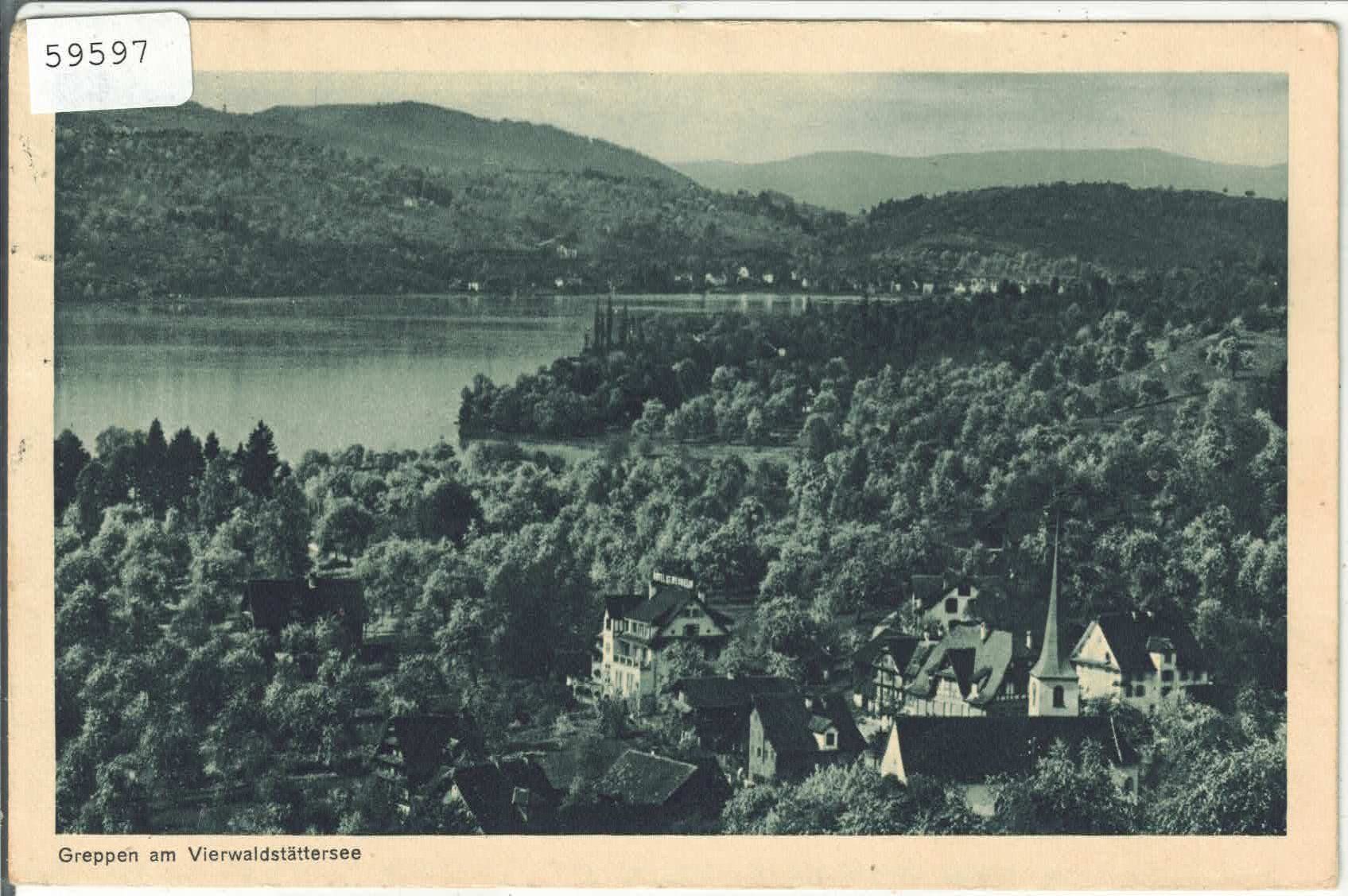 Cartes postales: Greppen - Generalansicht – D'occasion à Ettingen par Kartenplanet