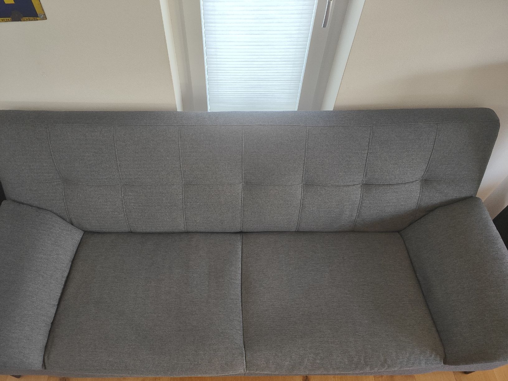 Micasa Sofas: graues Sofa guter Zustand – D'occasion à Auw par Kleenmex 1