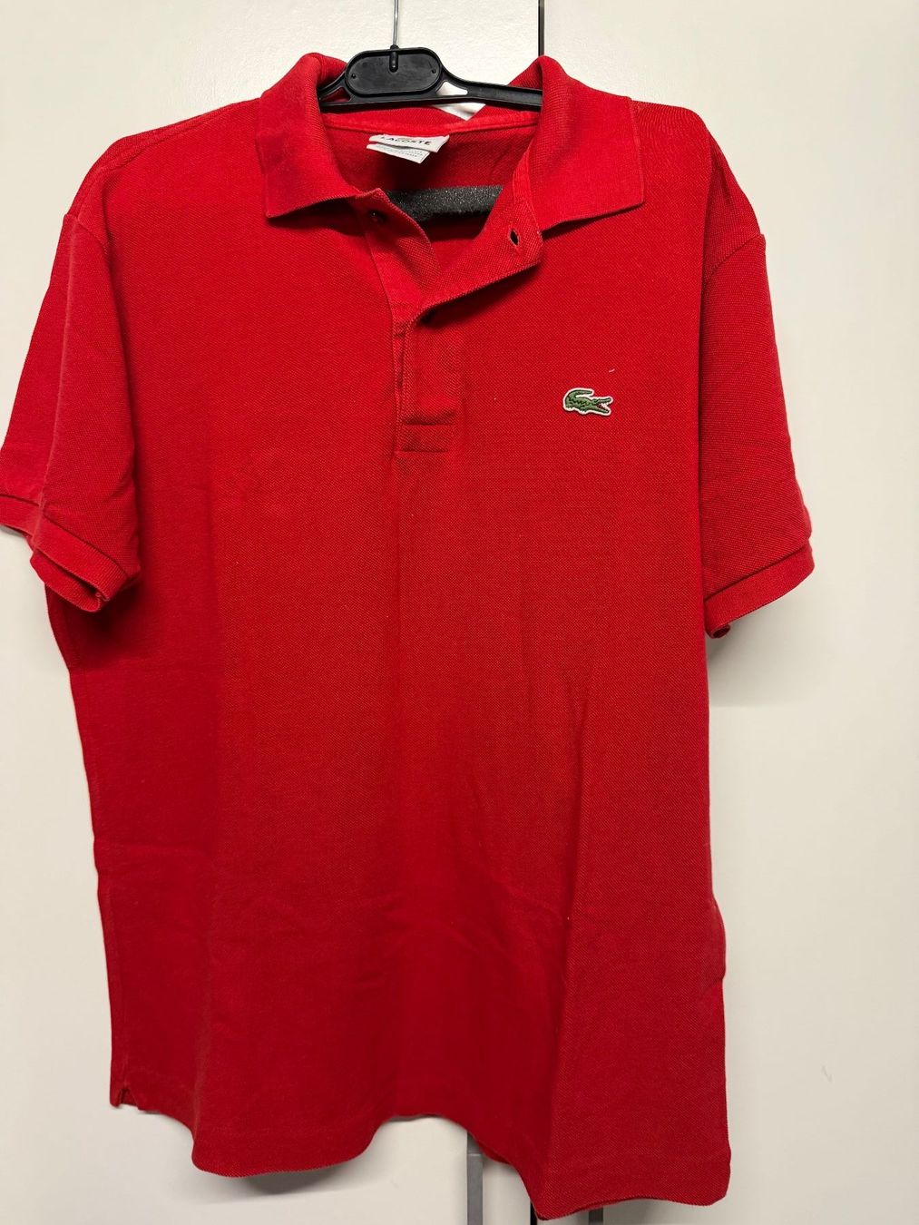 Lacoste Polo-Shirts: Polo rot Lacoste Grösse 4 – Gebraucht aus Itingen von Granini_93 1
