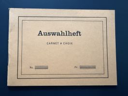 Auswahlheft für Briefmarken