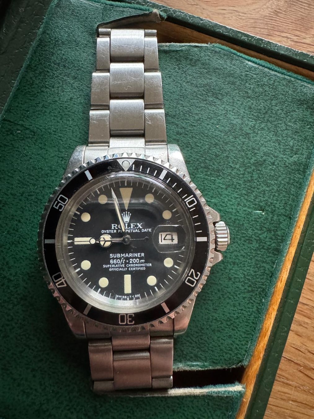 Rolex Uhren: Rolex Submariner 1680 Bj. 1978 Full Set mit Maxi Dial – Gebraucht aus Bubikon von Mtr1608 1