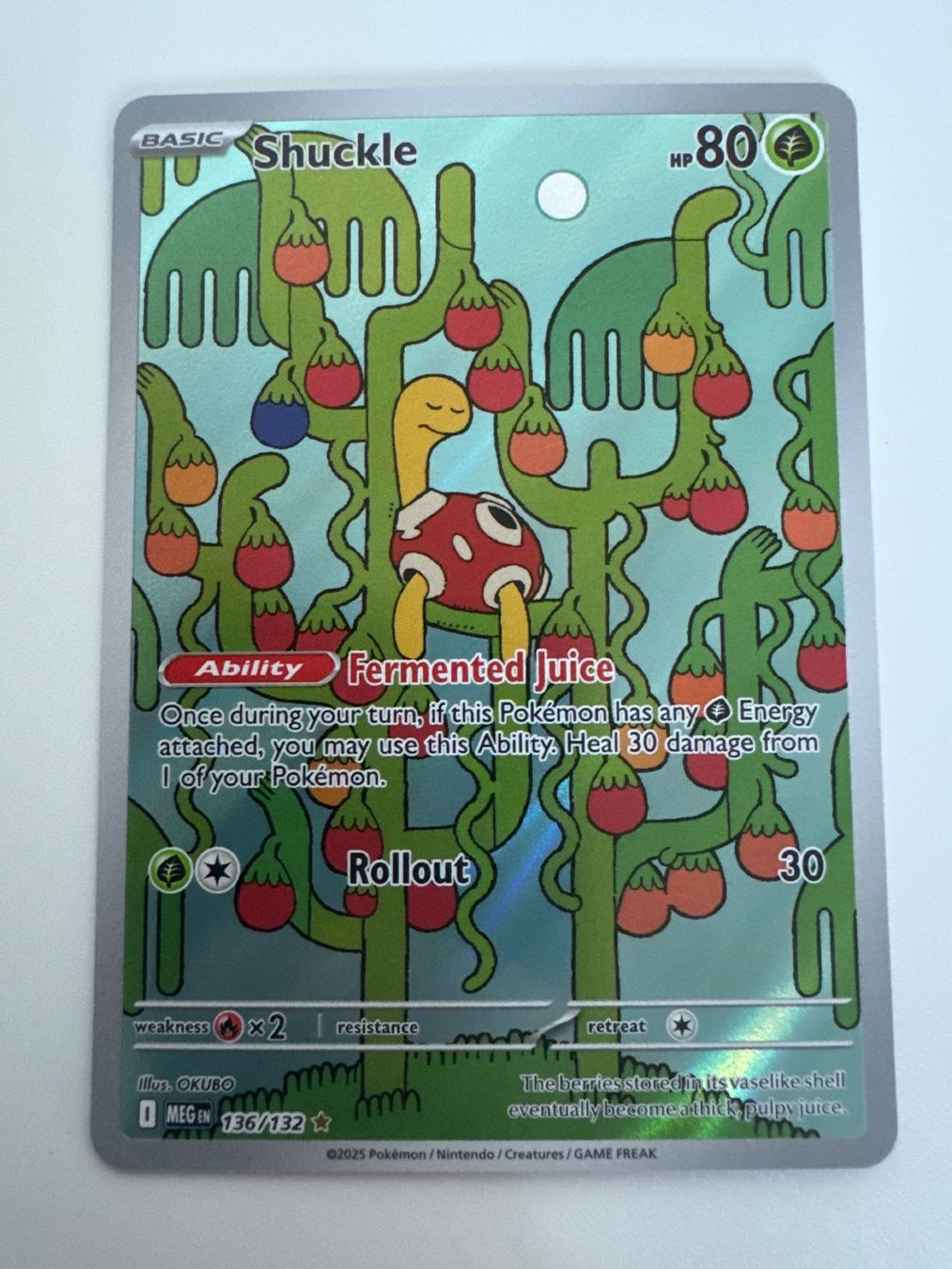 Pokémon Sammelbilder & Trading cards: Shuckle - Mega Evolution - 136/132 – Gebraucht aus Mettmenstetten von raf_597t