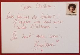 Barbara Pravi ESC Autogramm signiert Foto 10x15cm