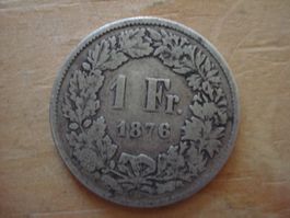 (N4) 1 Franken 1876