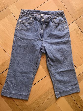 Damen Caprijeans hellblau ca Grösse 38 guter Zustand