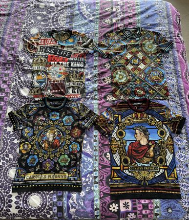 T-SHIRTS DOLCE & GABBANA BAROQUE (SIZE S)