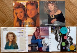 Kylie Minogue 4 x 7" singles vinyl lot Sammlung 80er Jahre