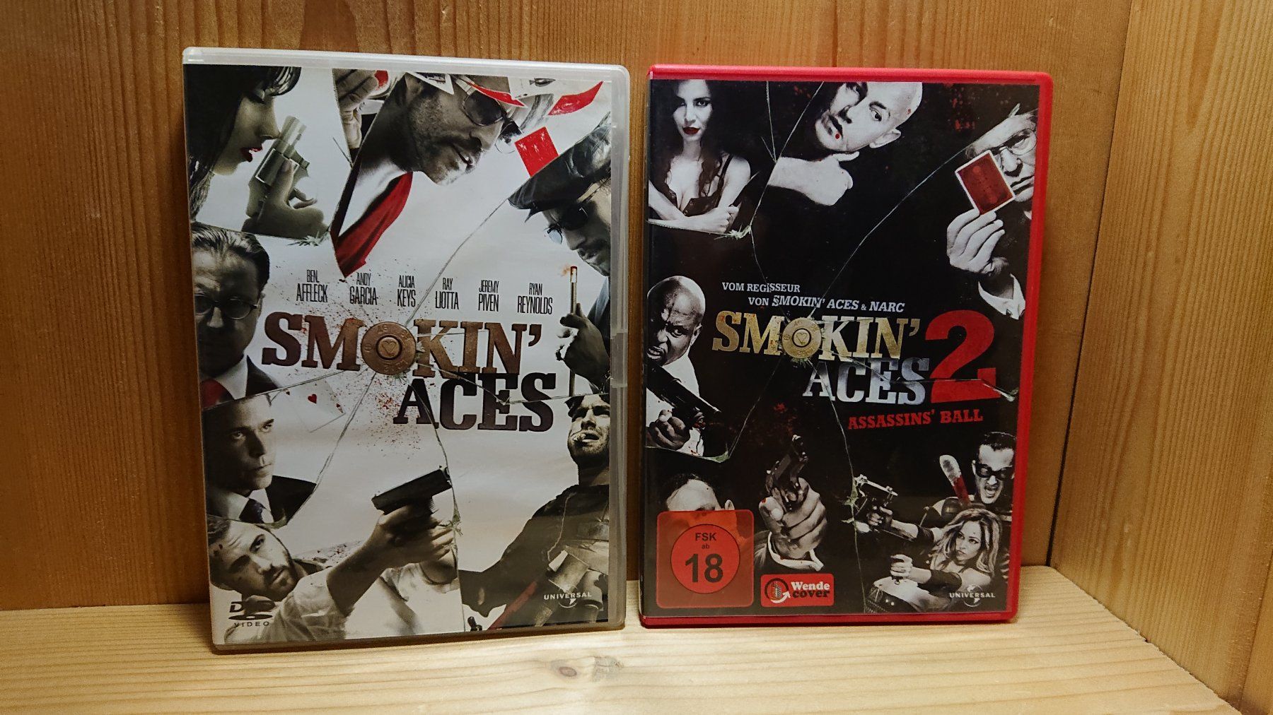 Tutti i DVDs: SMOKIN ACES 1 und 2 auf DVD – Usato da Wilderswil venduto da Exebub
