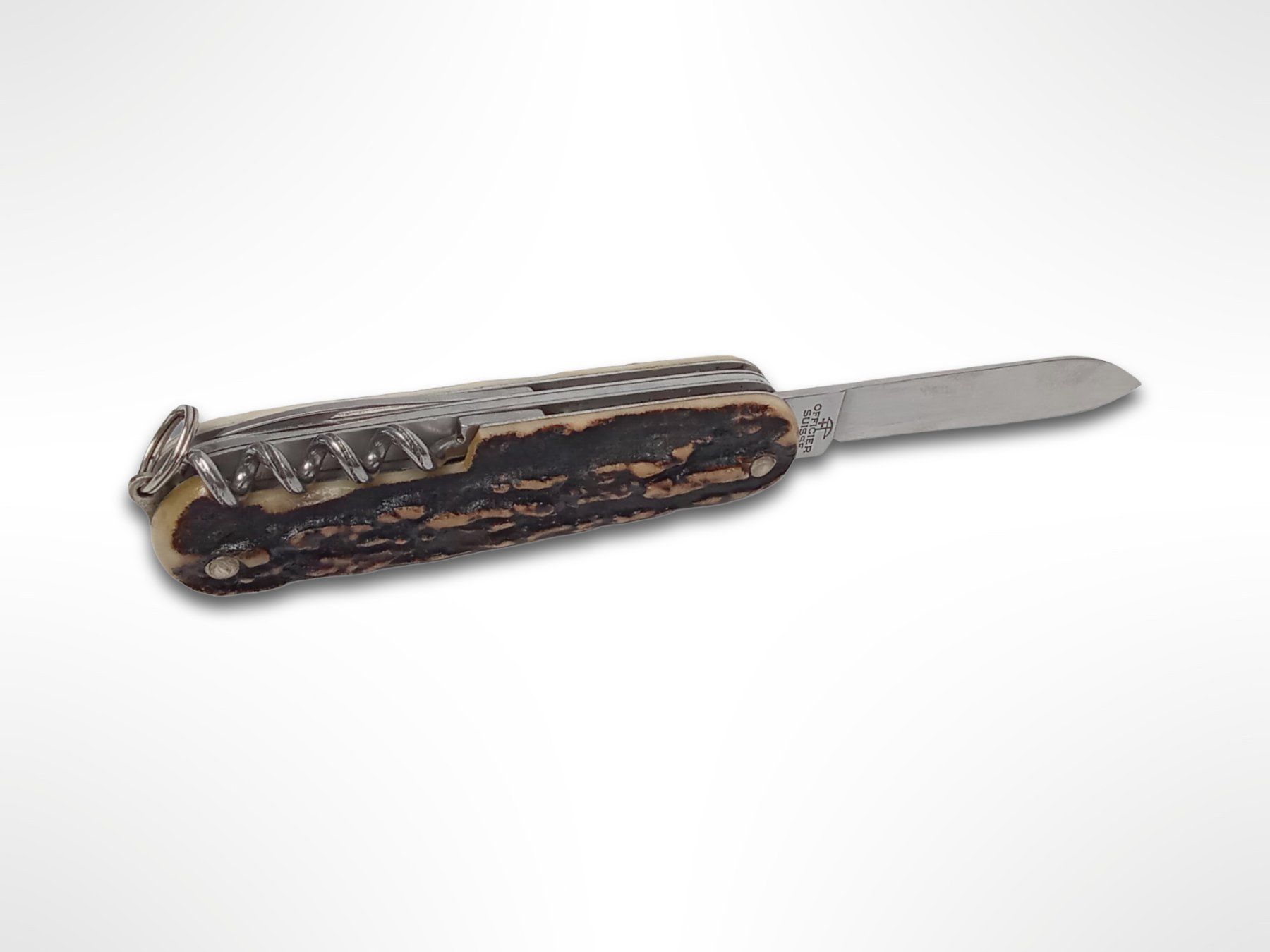 Victorinox Coltelli tascabile: Victorinox Hirschhorn Taschenmesser ''Camper'' – Usato da Suhr venduto da Restwert_Suhr 4