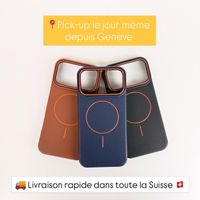 Coque iPhone 17 Pro Max MagSafe Effet Cuir