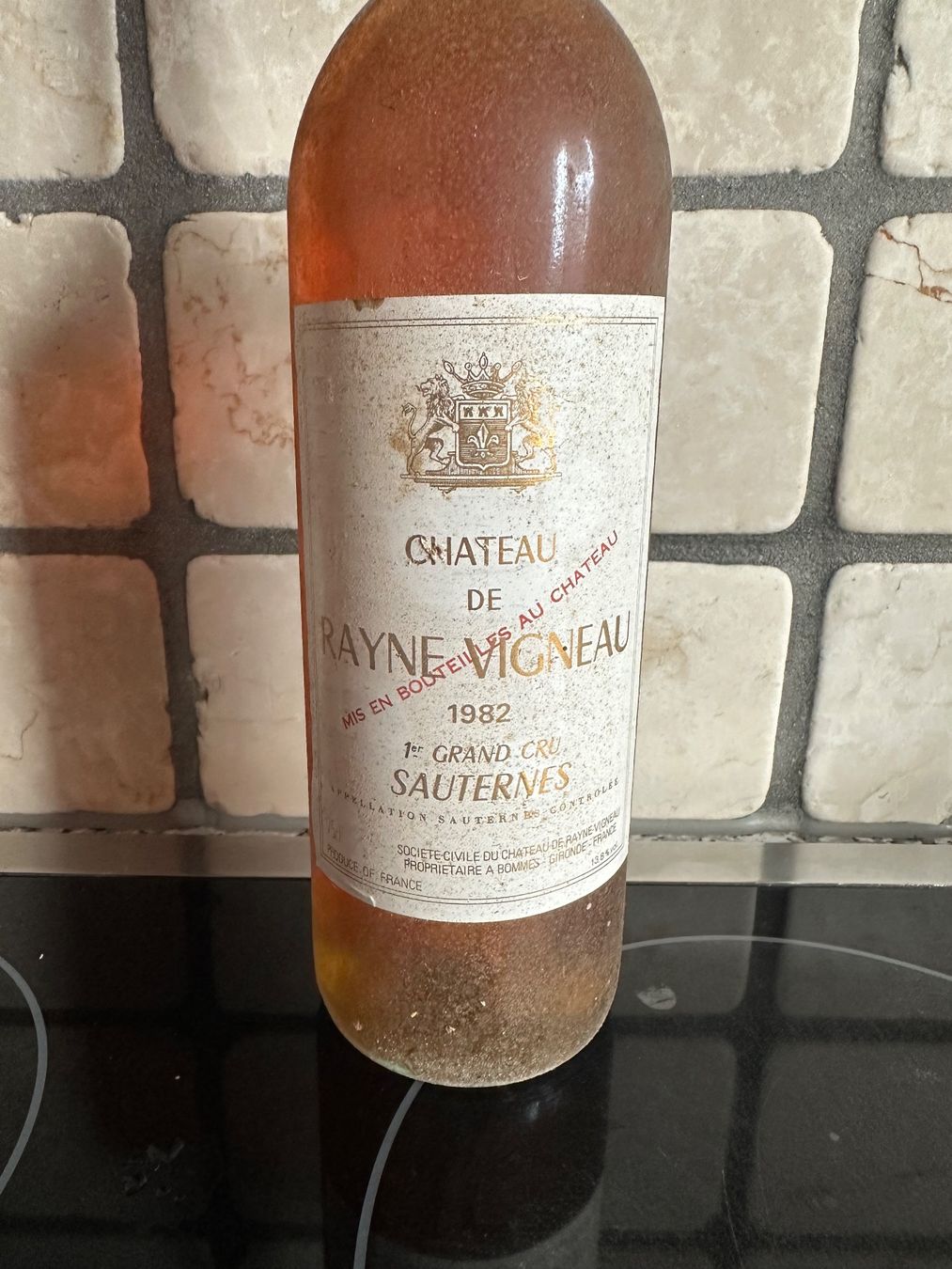 Vino: Sauternes Rayne Vigneau 1982 – Usato da plagne venduto da grandgalop 1