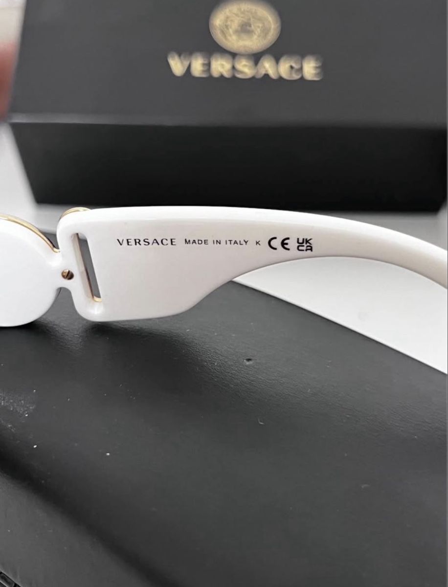 Versace Brillen & Gläser: Sun glasses white Versace – Gebraucht aus Stäfa von cri_822m 6