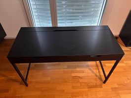 IKEA ALEX Schreibtisch dunkelgrau 132×58 cm  mit Schubladen